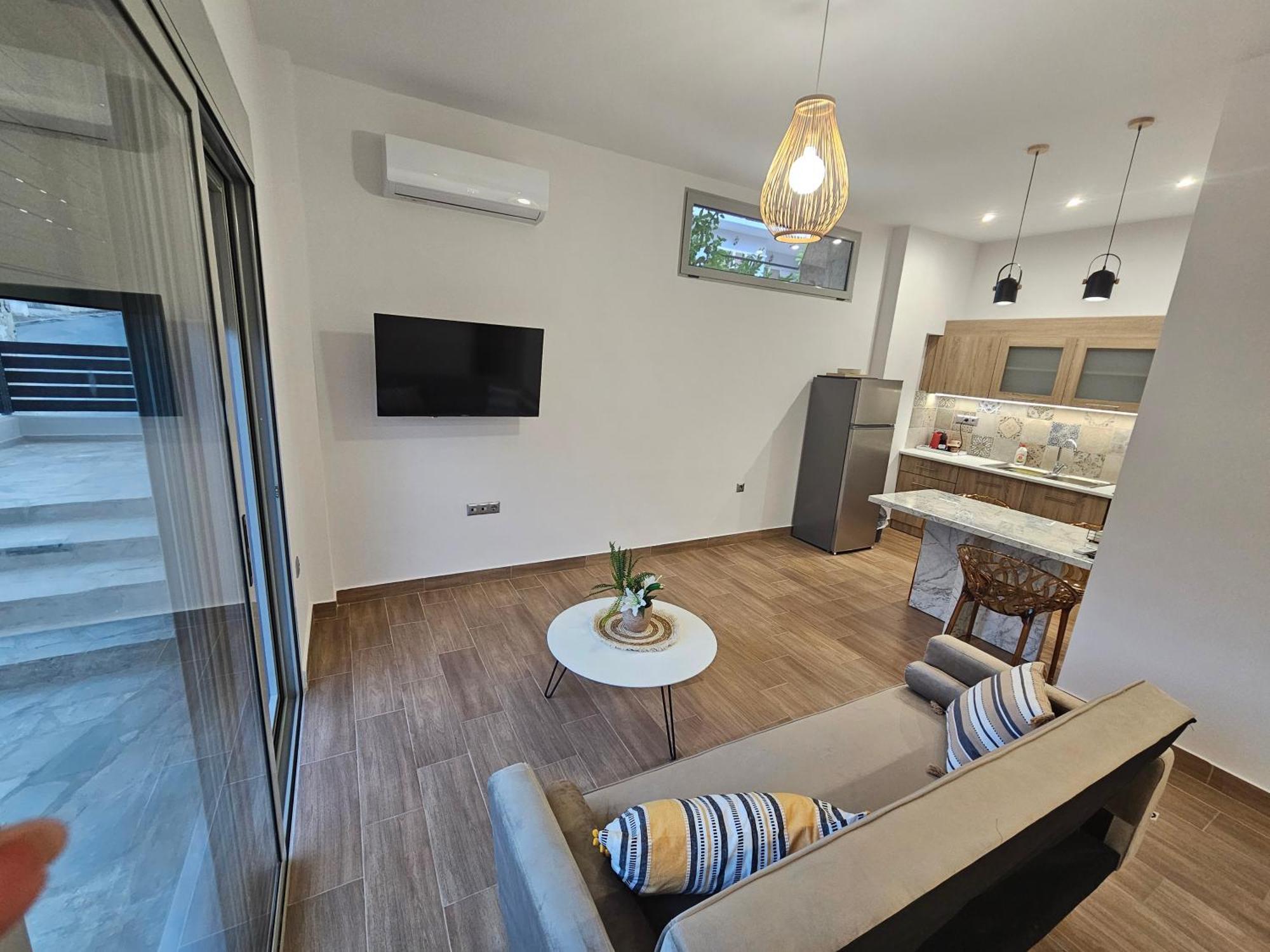 Cute Corner Apartment Khalkoutsion ภายนอก รูปภาพ
